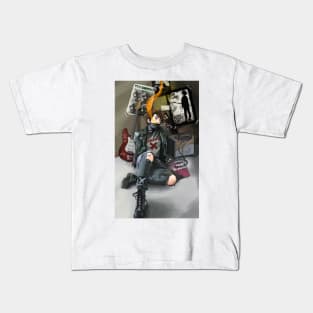 Jonothon Starsmore punk Kids T-Shirt